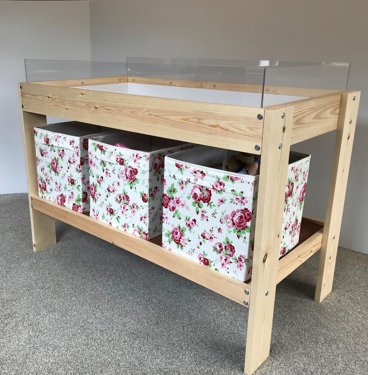 Large Indoor Guinea Pig Enclosure - with Storage Shelf