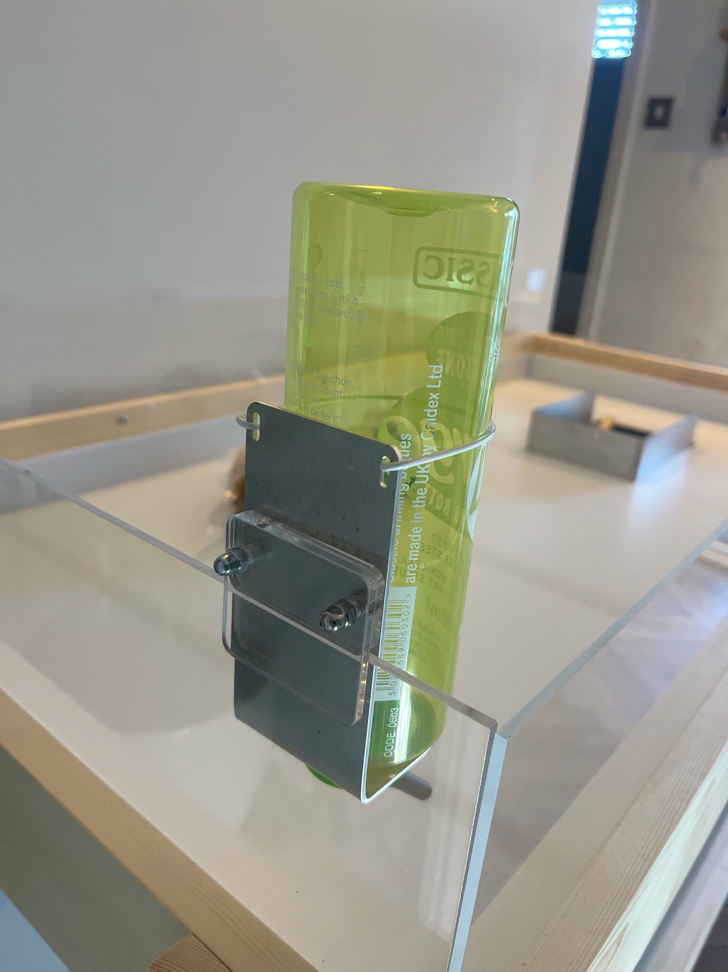 Perspex Bottle Holder - for Woodys Guinea Pig Enclosures