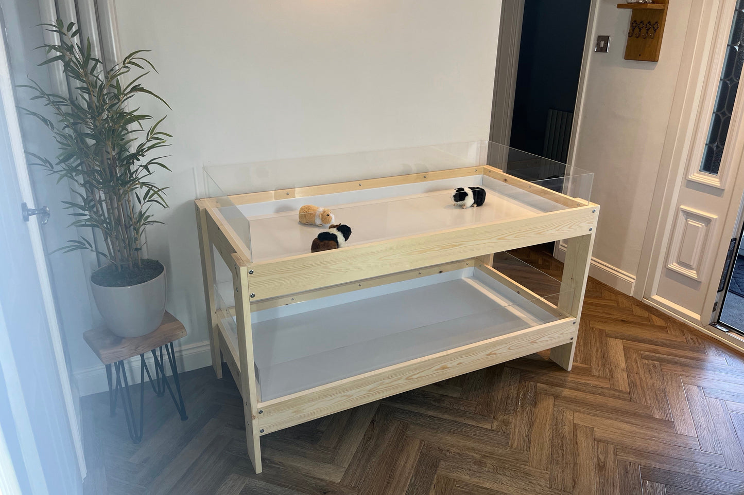 Large Indoor Guinea Pig Enclosure - Two Separate Levels