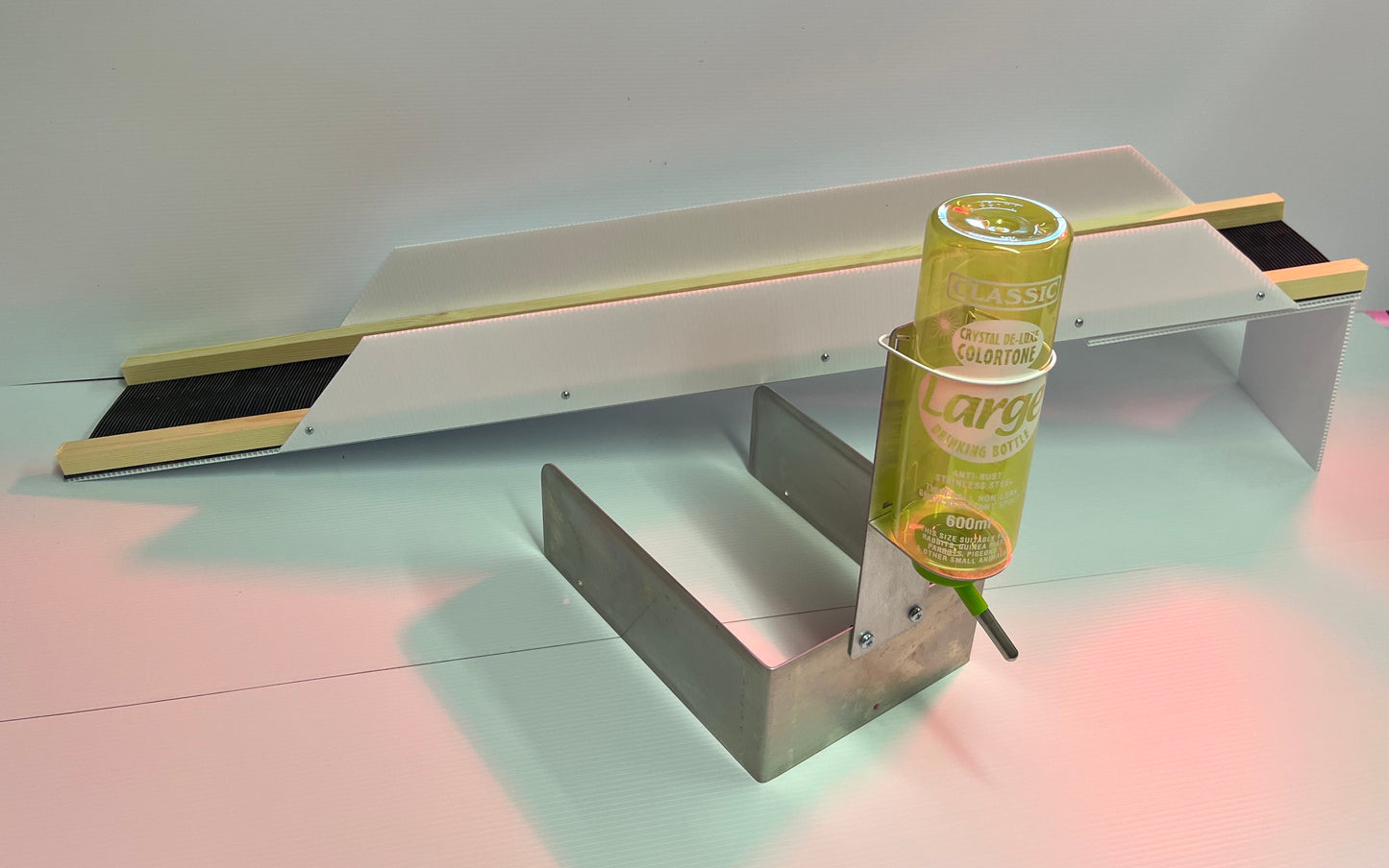 Ramp and Hole Kit (with bottle holder) - for DIY Guinea Pig Enclosures