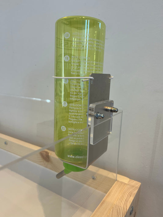 Perspex Bottle Holder - for Woodys Guinea Pig Enclosures